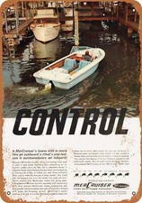 METAL SIGN - 1966 Mercruiser