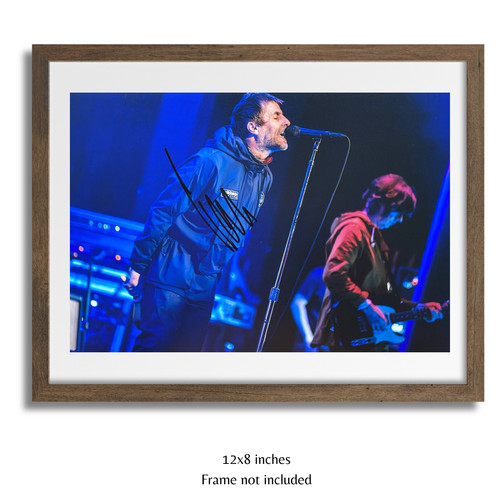 Liam gallagher hand signed - gallagher,