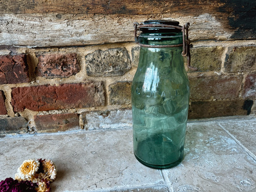 Antique french large green - antique,