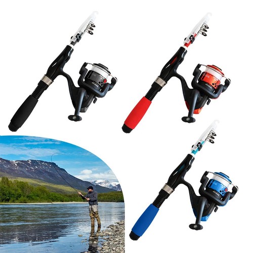Portable kids fishing rod - kids, with
