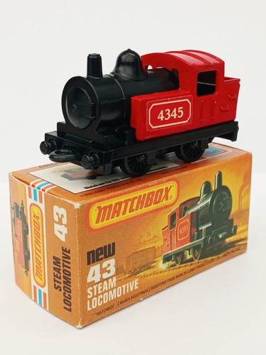 Matchbox no43 1978 steam - matchbox,