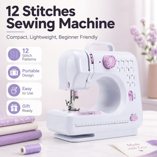 Stitch portable sewing - 12,