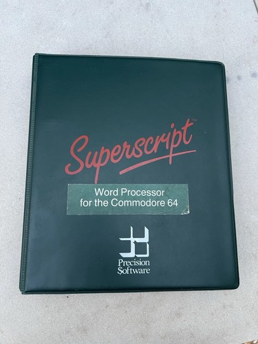 Superscript word processor for - superscript,