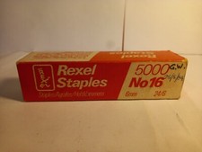 VINTAGE REXEL STAPLES NO 16
