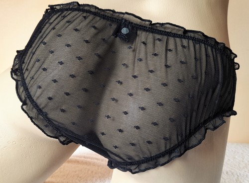 Cute black low rise babydoll - black,