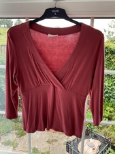 A KALIKO Three Quarter sleeved dusky pink top size 14