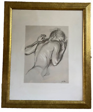 Framed study for Earthly Paradise,  by Francine Van Hove print