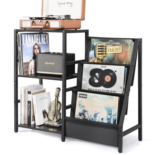 Record player stand - record,