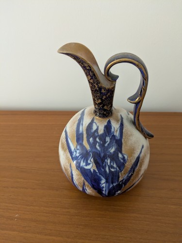 Decorative ceramic jug - ceramic,