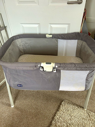 Chicco grey white bedside - chicco, grey/white