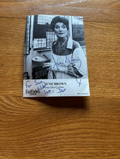 June Brown Eastenders Cast Photo Autograph