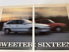 Original Mk2 VW Golf GTi 16v vs Vauxhall Astra GTE 16v 6 Sided Magazine Feature