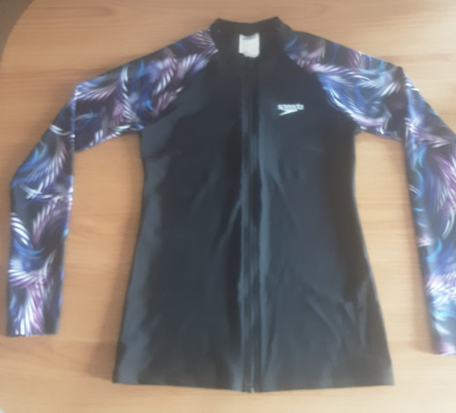 Speedo black multi full zip - black/multi,