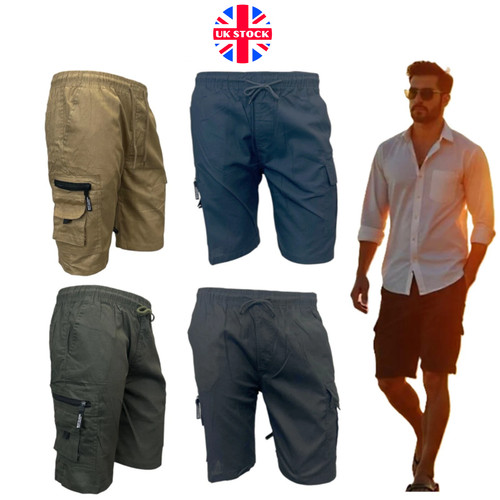 Mens cargo shorts multi - mens,