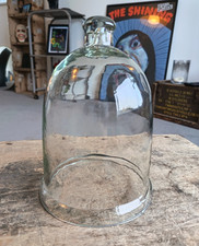 Vintage Glass Cloche Bell Jar Display Dome Candle Snuffer