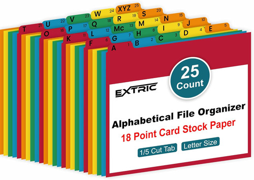 Alphabetical file organizer - file,