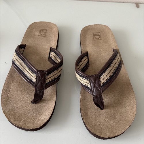 Brown stripe toe - brown,