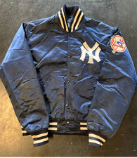 NY Yankees Satin Bomber 80s