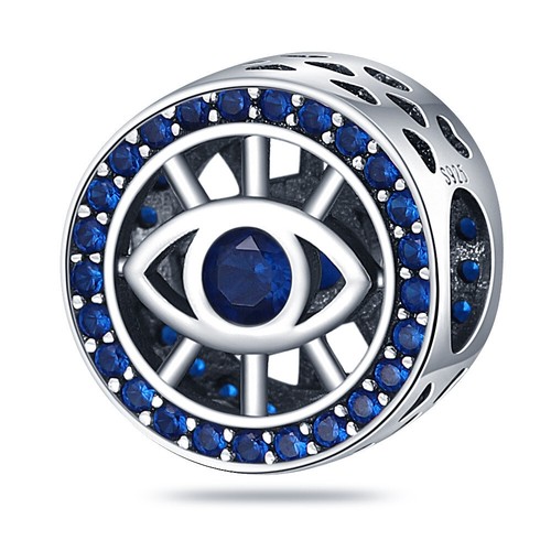 Hamsa evil eye bead blue - hamsa,