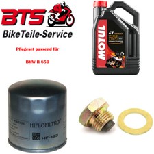 Set 4L oil, filter, drain plug