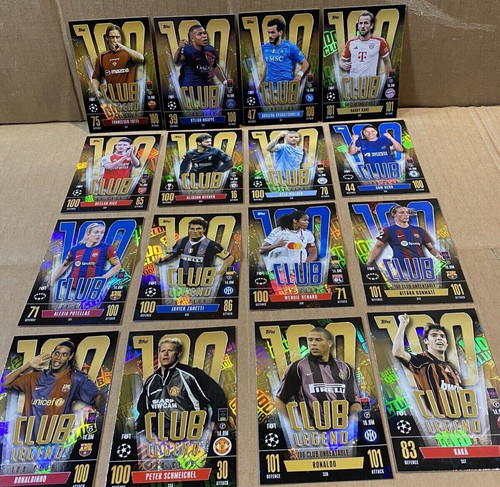100 hundred club - match, attax
