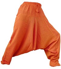 Orange Aladdin Trousers Harem