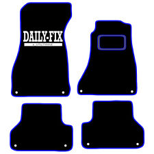 CAR FLOOR MATS FOR AUDI A4 B9 2015 & ON ALL WEATHER TAILORED BLACK CARPET MAT