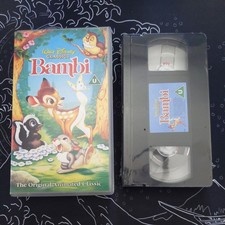 SEALED Bambi VHS Disney