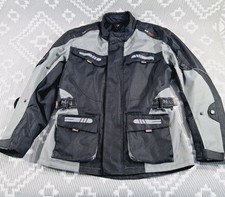 Norman Mens Motorbike Jacket Size Small 600D Cordura Oxford Fabric Reflective