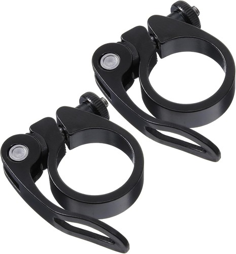 2pcs bike seat post clamp - post,