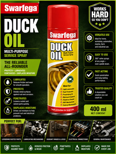 Swarfega 500ml duck oil - swarfega,