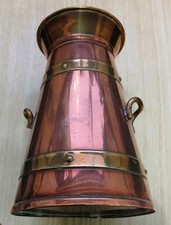 Vintage Brass Copper Milk
