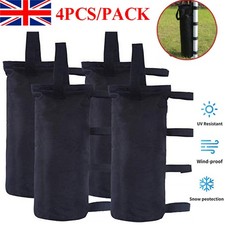 Set of 4 Garden Gazebo Foot Leg Feet Weights Sand Bags for Marquee Party Tent UK