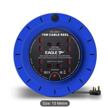 4 Gang Way Extension Reel  10M