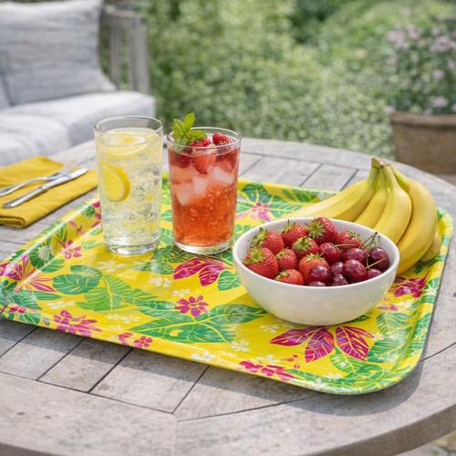 Melamine food serving tray - melamine,
