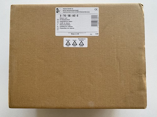 Genuine worcester bosch return - bosch,