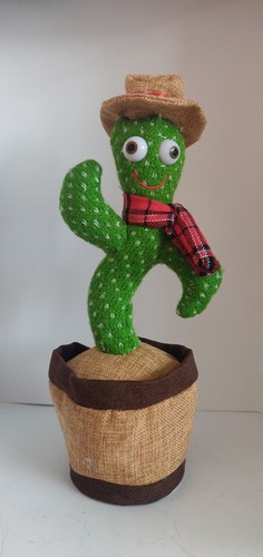 Dancing cactus talking toy - cactus,