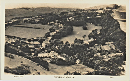 Niton isle wight aerial - of,