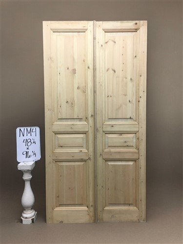 French double doors - double, (48x96)