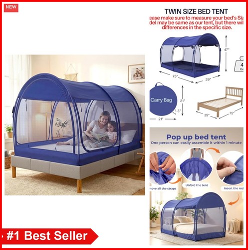 Indoor bed tent - mesh, pop