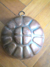 OLD DECORATIVE COPPER JELLY MOULD