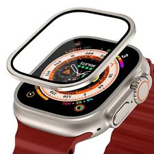 For Apple Watch Ultra 2 49mm Tempered Titanium Glass Screen Protector Cover