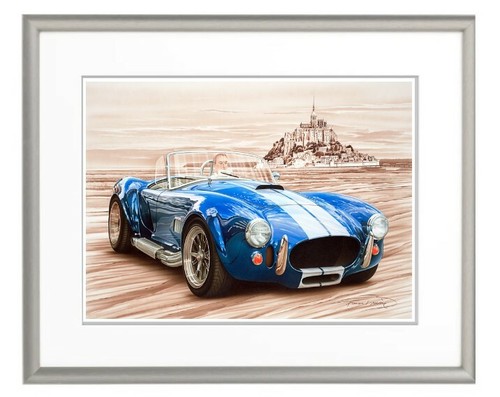 Shelby cobra classic art - shelby,
