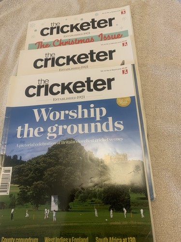 Cricketer magazines vol 16 - vol,