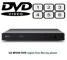 LG BP250 MULTI REGION Free DVD