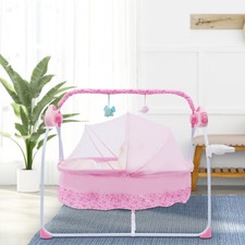 Pink Electric Baby Rocker