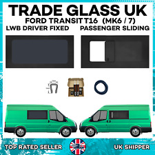 Ford Transit Mk 6/7 Pass SLIDING Window Driver FIXED MWB/LWB FIT KIT + U  00-14