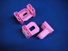 Footprint 2 Pairs (4 Blocks) PINK Line Corner Blocks Bricklayers Brick Brickies