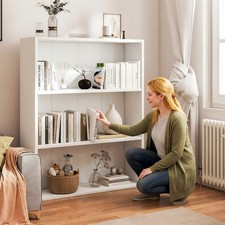 Shelf Bookcase 3 Shelves Tier