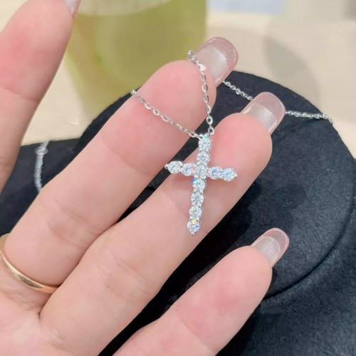 925 sterling silver cross - cross, cz